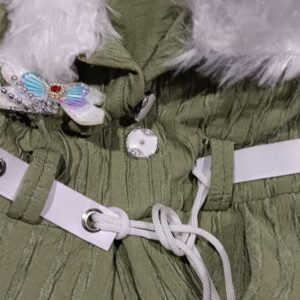 Private Lavel Baby Girls Green Colour Top Pant Set Size 20