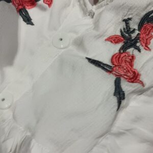 Private Lavel baby Girls Top Pant Set White Colour Size 18