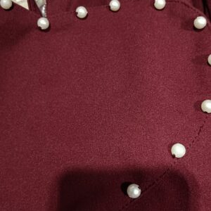 Private Lavel Baby Girls Maroon Colour Top Skirt Set Size22