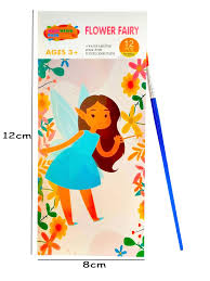 GLUN Watercolour Painting Notepad for Kids 12 Different Pages Different Theme Flower