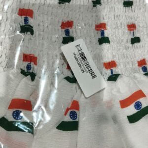 Private Label White Colour Kid Girls Tri Ranga Dress Size 16