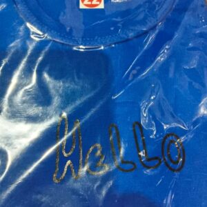 Private Label Blue Colour Kids T Shirt With Yellow Pant Set Size 22