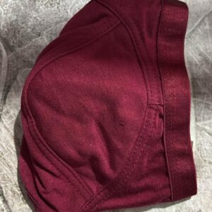 Private Label Women regular Fit Casual Pure Cotton Bra Maroon Size 34
