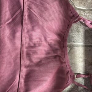 Private Label Women regular Fit Casual Pure Cotton tape Bra Pink Size 34