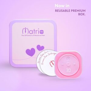 Matri Pro Period Pain Relief Device Advanced TENS Technology For Instant Menstrual Pain Relief Wearable