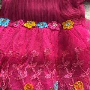 Private Label Cute Baby Girl Regular Fit Casual Dress Size 3 To 4Y Pink