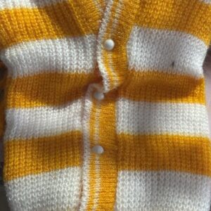 Private Label Cute Baby Girl Fit Casual Wool Swater Size 3 To 4Y Yellow