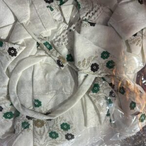 Private Label Cute Baby Girl Fit Casual Dress Size 3 To 4Y White