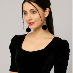 Private Label Ready Made Winter Special Wedding Season Blouse Foe Womens colour black free size