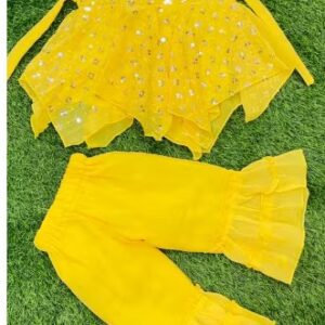 Private Label trendy kurta sets for baby pista colour size1yrs