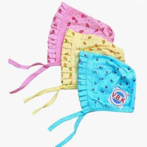 Private Label Baby Boy and Baby Girl Cap Pack of 3 Piece MULTI COLOUR