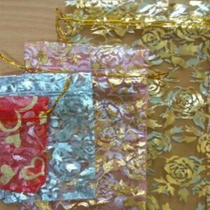 Private Label Mix Shopping Bags Fancy Batwa GOLD COLOUR