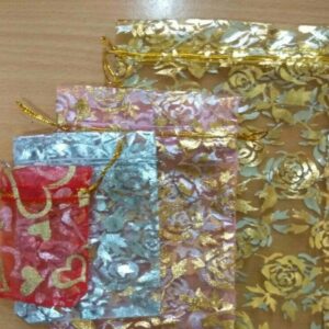 Private Label Mix Shopping Bags Fancy Batwa ORANGE COLOUR