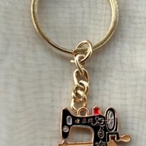Private Label Vintage Manual Sewing Machine Keychain The Vintage Collection Golden Colour
