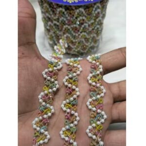 Private Label New designer multy colour lace 9 METER