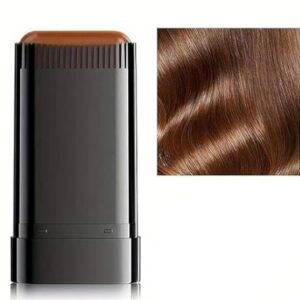 Hoegoa Hair Color Stick for Hair Dye Touch Up Easy to Use Comb 15g