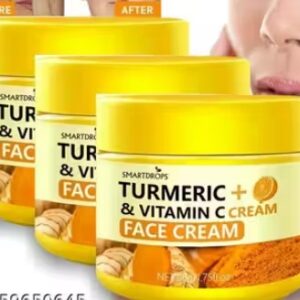 Smartdrops Turmeric Vitamin C Cream Face Cream 50g Pack of 3