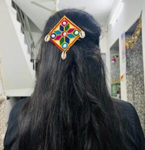 Private Label Navratri Special Hair pin Multicolour