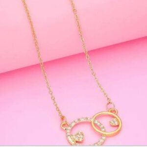 Private Label Brass Artificial Jewellery Women Gold