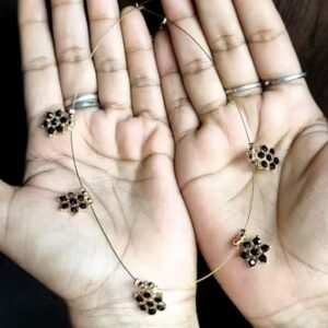 Private Label Invisible black necklace