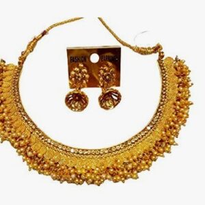 Private Label Necklace Set with small golden rave