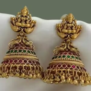 Private Label Premium Quality Gold Plated Daily Wear Jhumka