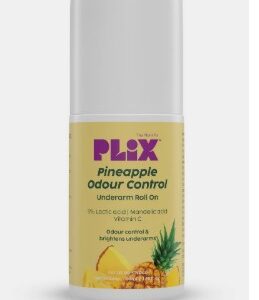 The Plant Fix Plix Pineapple Odour Control Underarm Roll on with 5 Lactic acid And 1 Mandelic Acid Perfume 50 ml For Men And Women