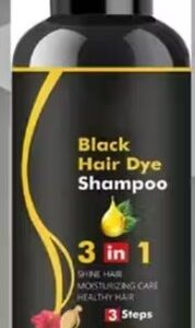 Private Label Dye Instant Black Hair Dye Shampoo 3-in-1 100ml