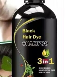 Private Label black hair dye shampoo 300 ml