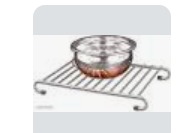 Stainless Steel Hot Plate Stand Pack of 2