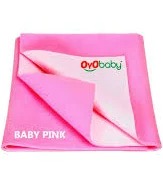 Oyo Baby Care Sheet Pink Size 149X100 Cm
