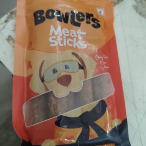 Bowlers Meat Sticks Dog Treats Meat Flavour 75G