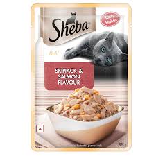 Sheba Rich Skipjack Salmon Flavour 35G X 6N