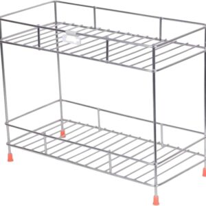 Home Stainless Steel Kitchen Rack 2 Layer