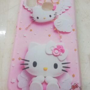 Pink Printed Vivo Y12 Mobile Back Cover