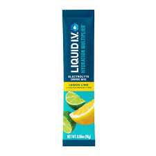 Liquid Iv Sugar Free Multiplier Lemon Lime Electrolyte Drink Mix 16G Pack of 23