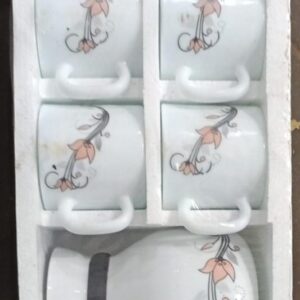 Laopala Chai Opalware Coffee Cup Set 7 Pcs