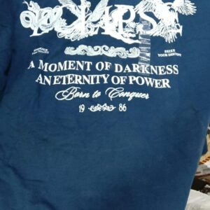 Printed Regular Full Sleeves Cotton T Shirt Size 97 Cm