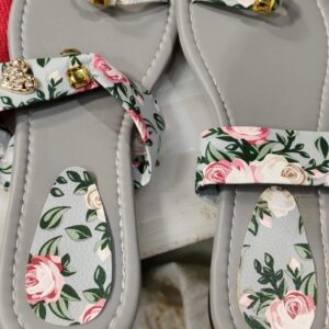 Womens Flat Sandal Grey Size 39