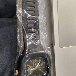 Mens Black Analog Watch