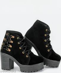 Trendy Comfort Heel Boots For Kids Size 39