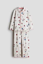 H And M Sanrio White Color Printed Pyjama Set For Kids Size 10 To 12 Years 1296261 001 12 2 7922