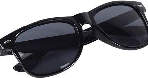 Black Uv Protection Unisex Sunglasses