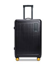 Makbara The Transit Check In Polycarbonate Trolley Bag 65L Black Without Uan No