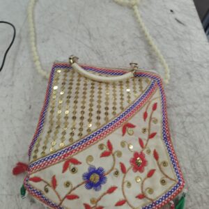 Light Golden Colour Sling Bag For Women