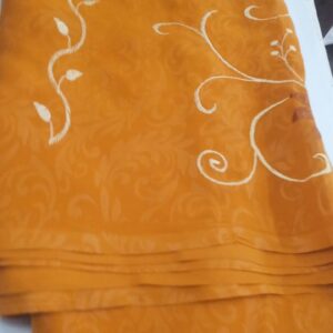 Mustard Colour Saree For Women