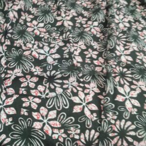 Black Colour Printed Pure Cotton Nighty Size XXL For Women