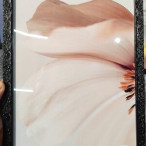 Framed Wall Art Piece Featuring A Floral Canvas Painting Or Print Home Decor