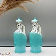 Ceramic Oil Dispenser Pack of 2 Sky Blue