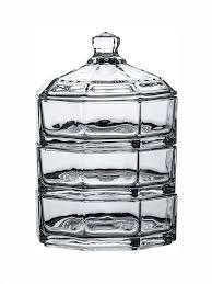 Good Homes Transparent Glass Dishwasher Microwave Safe Stoneware Bowls Lid 260 ml Each